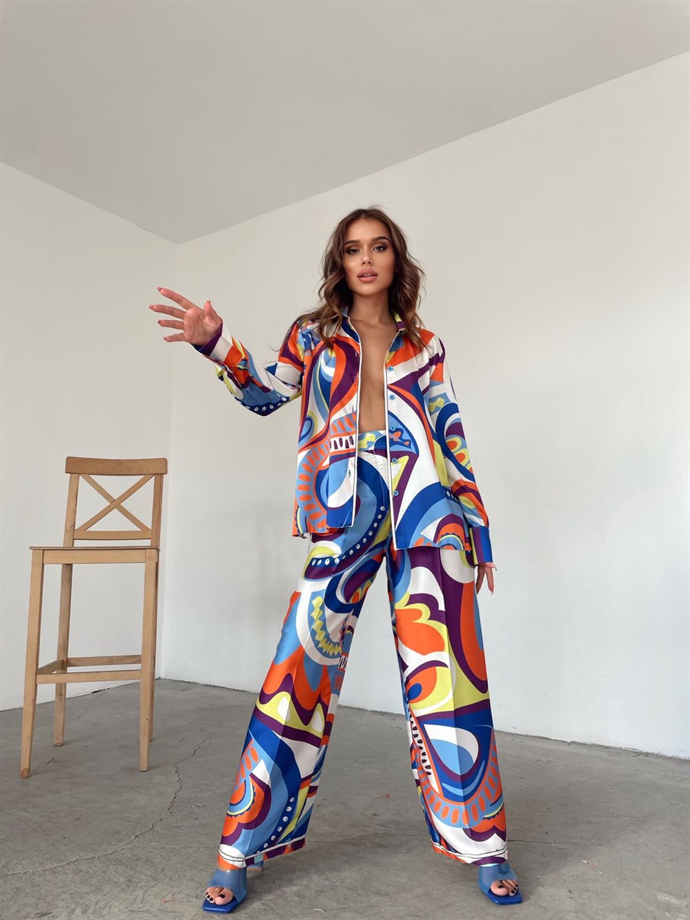 Orjinal marka renkli  takım