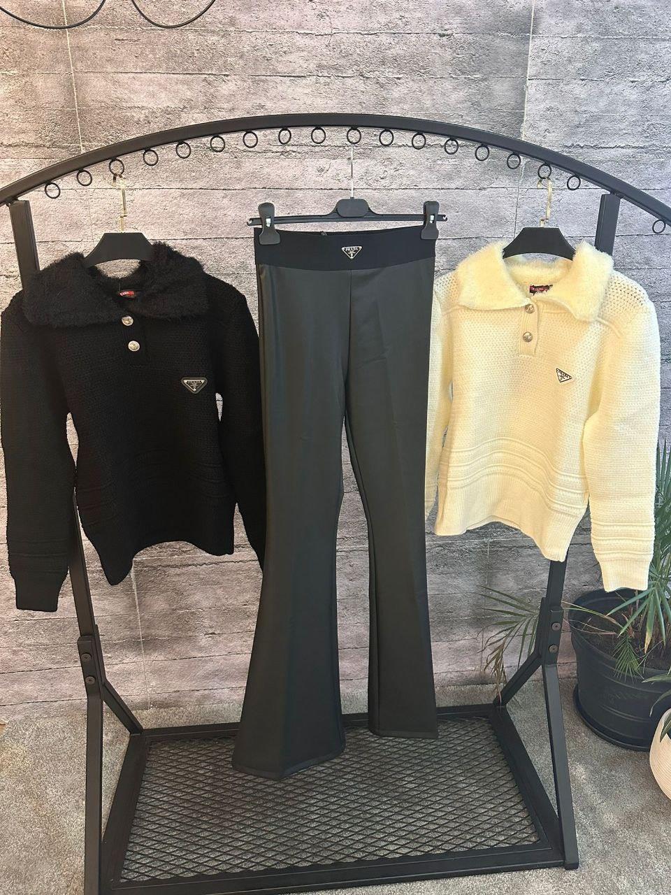 PRDA İSPANYOL PAÇA MAT DERİ TAYT