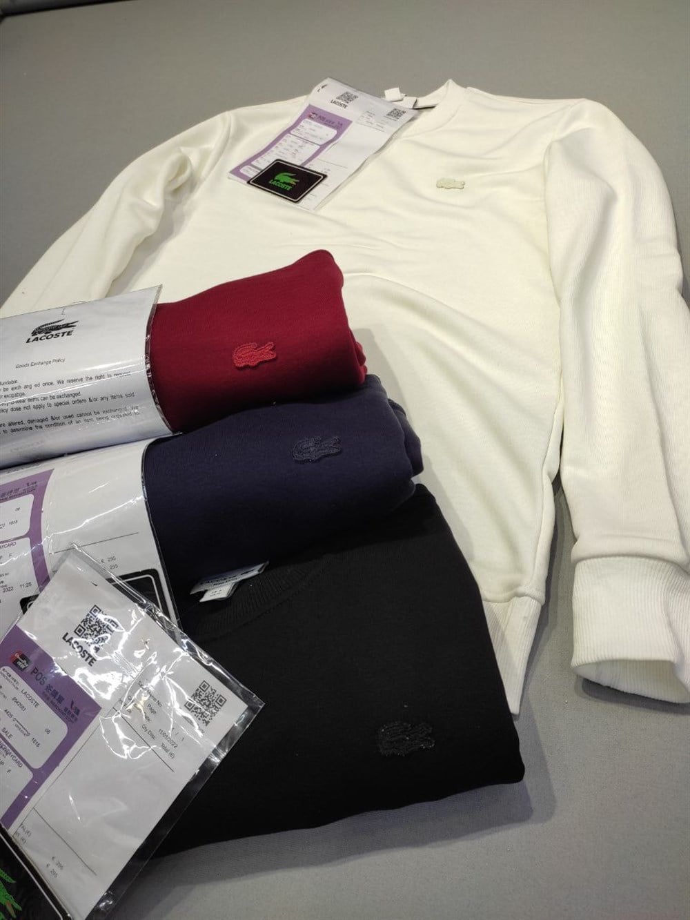 TİMSAH LOGOLU PARİS NAKIŞLI LACİVERT  SWEATSHİRT 