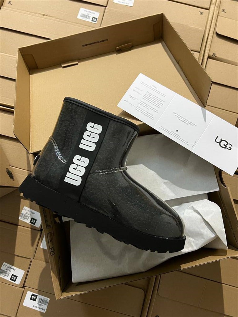 UGG SİYAH BOT 
