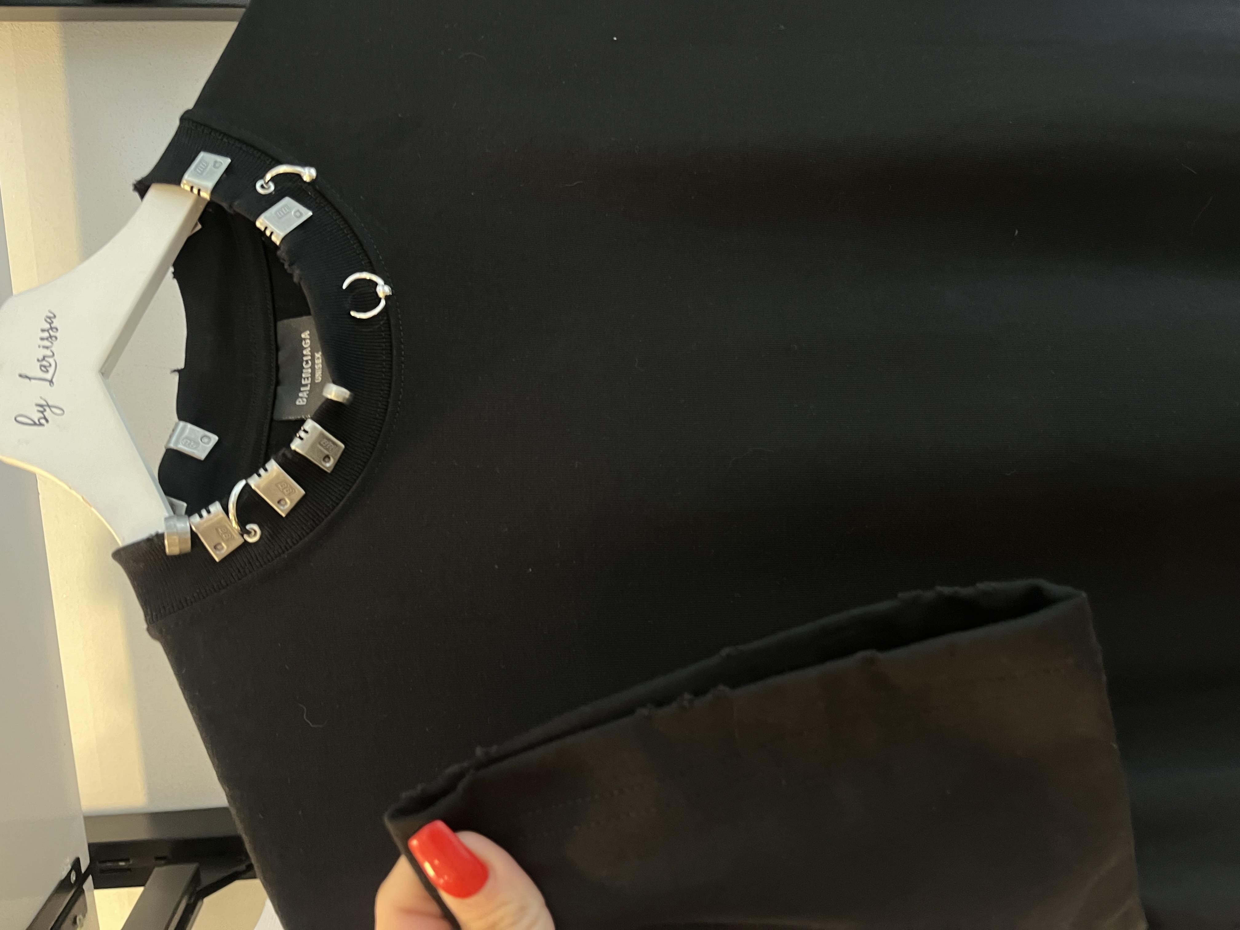 YENİ SEZON BALENCİAGA OVERSİZE SİYAH  TSHİRT 