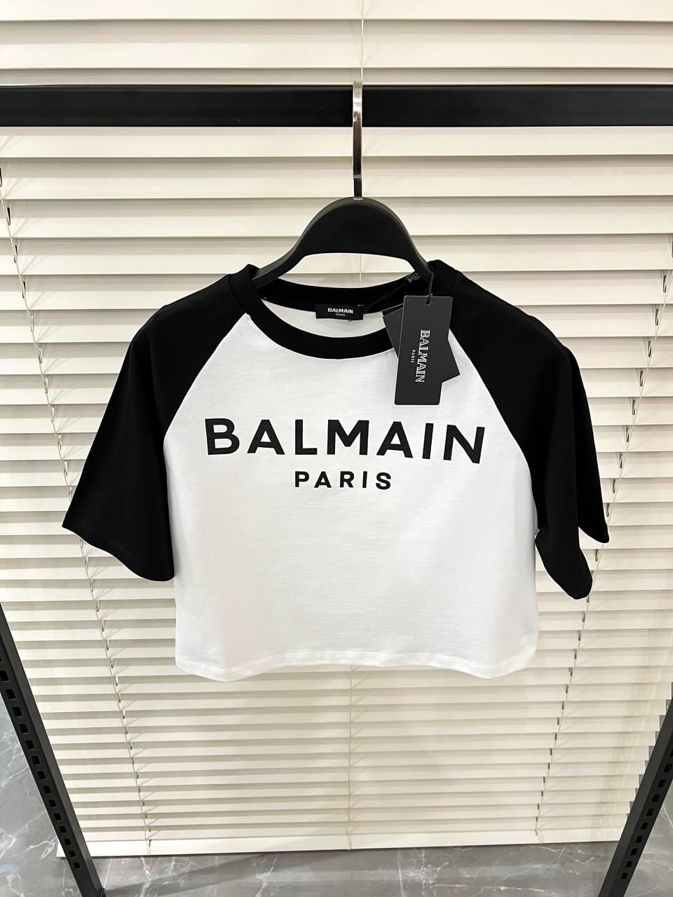 YENİ SEZON BALMAİN CROP TSHİRT 