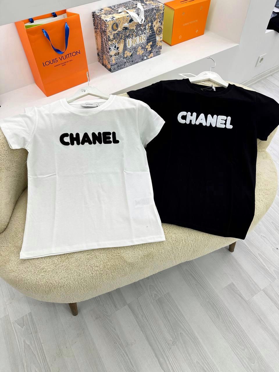 YENİ SEZON CHANNEL BEYAZ  TSHİRT