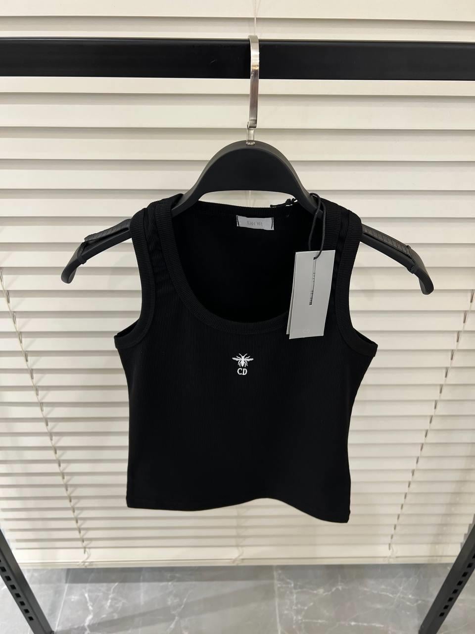 YENİ SEZON DİOR SİYAH TANK TOP