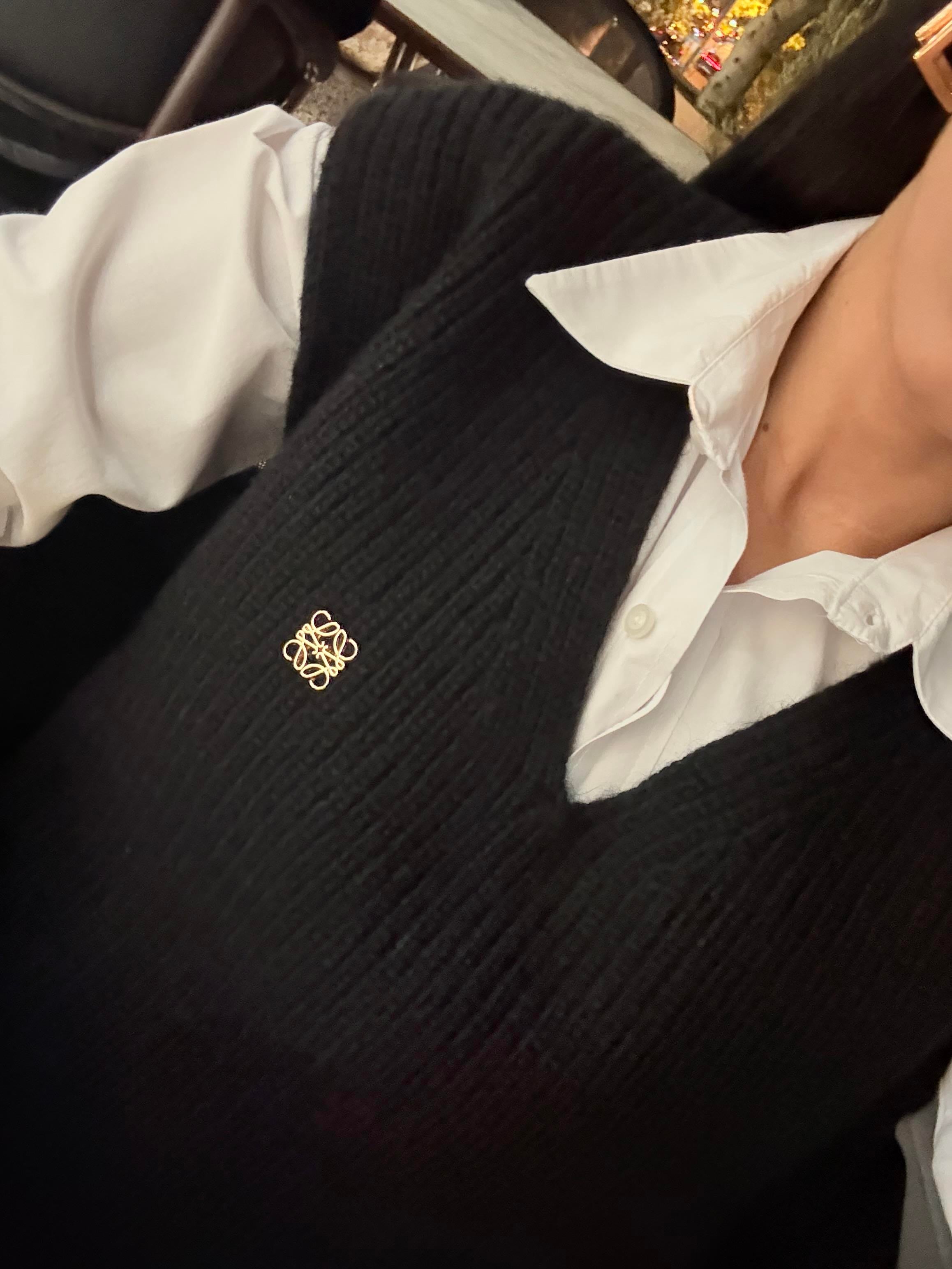 YENİ SEZON LOEWE SİYAH YELEK