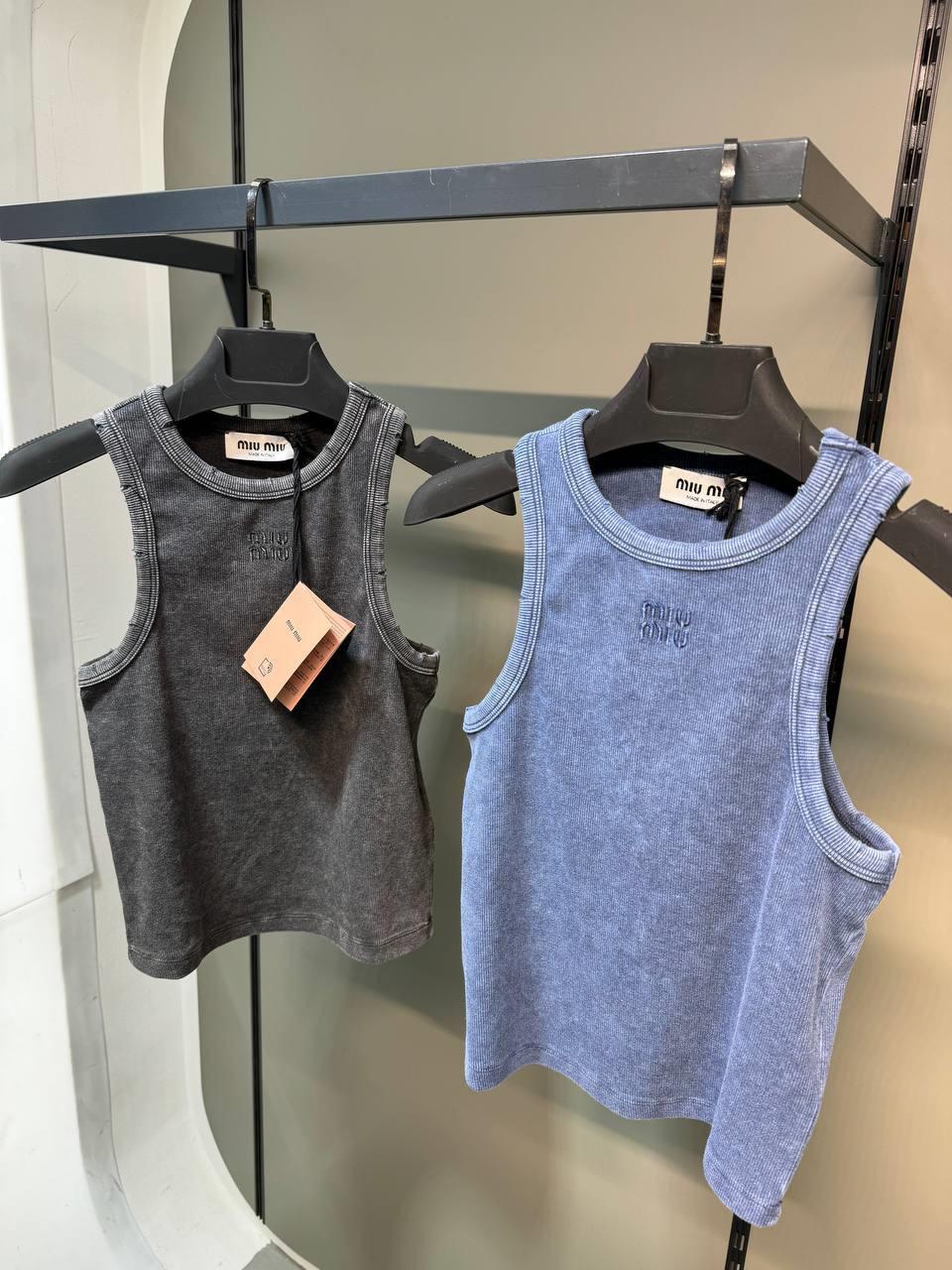 YENİ SEZON MİU MAVİ TANK TOP