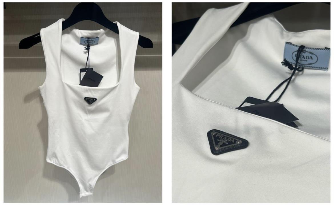 YENİ SEZON PRADA BEYAZ BODY 