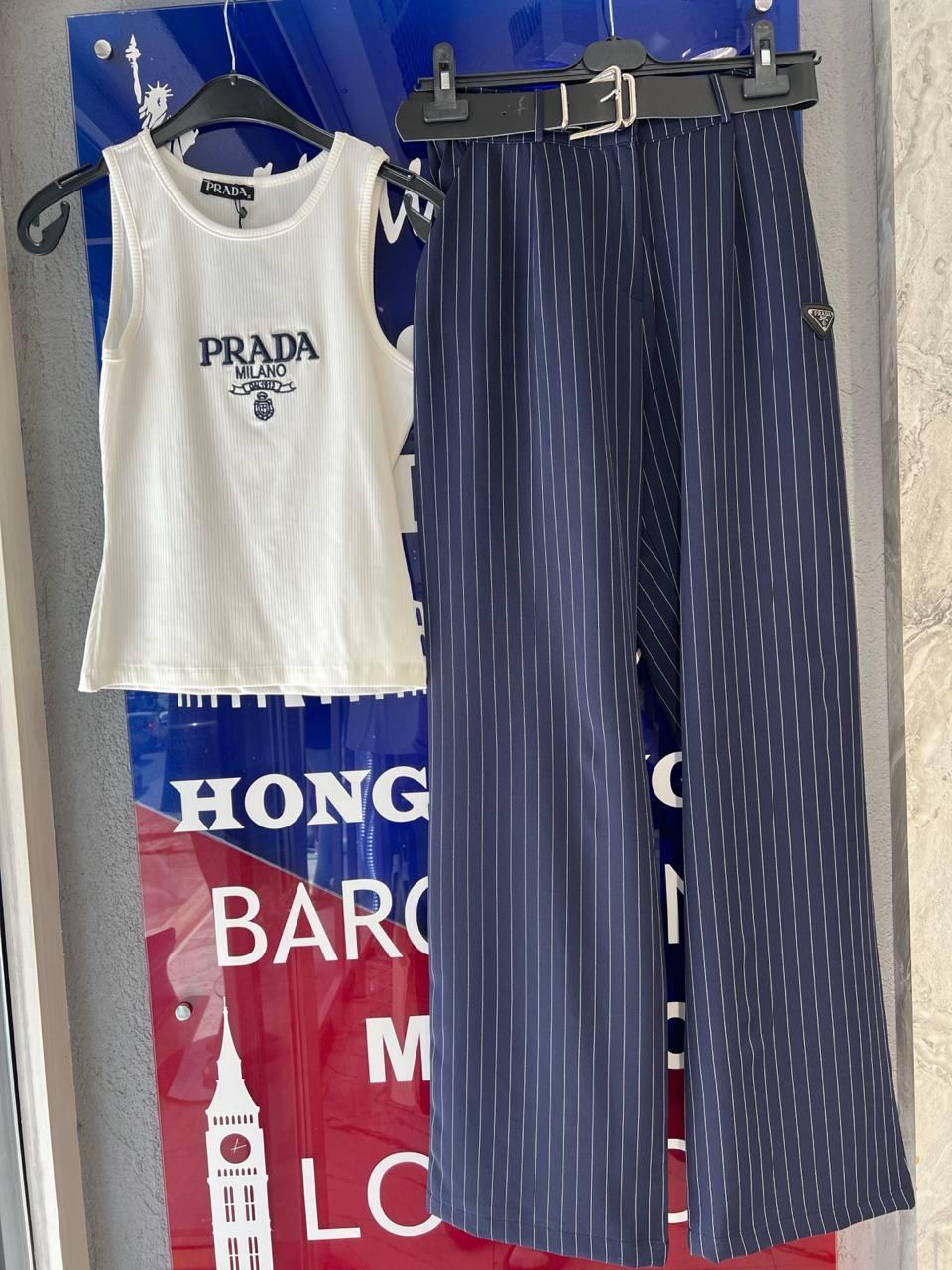 YENI SEZON PRADA LACİVERT TAKIM