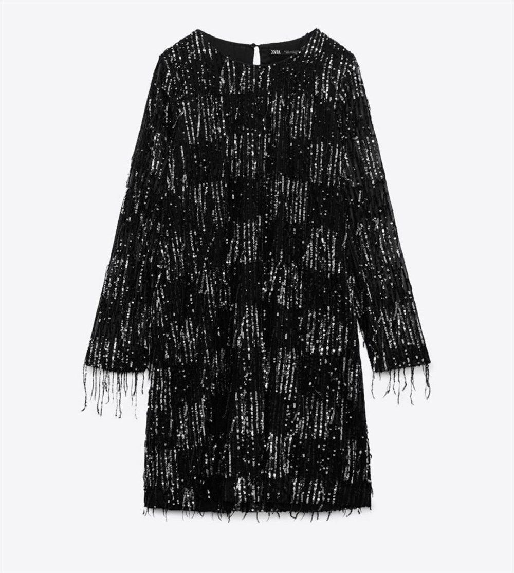 ZR PÜSKÜLLÜ ELBİSE