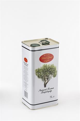 5 Lt. Naturel Sızma Zeytinyağı Teneke