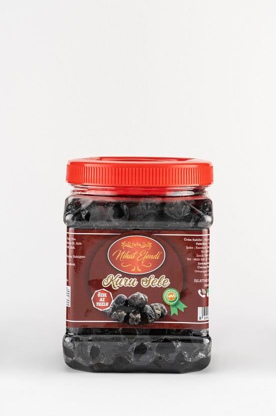Nihat Efendi Kuru Sele Siyah Zeytin 1 Kg. Pet