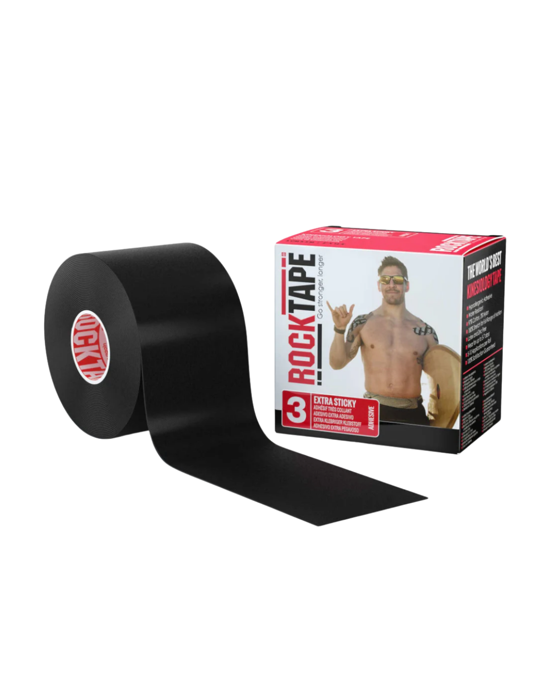 RockTape H2O Siyah Kinezyo Bant