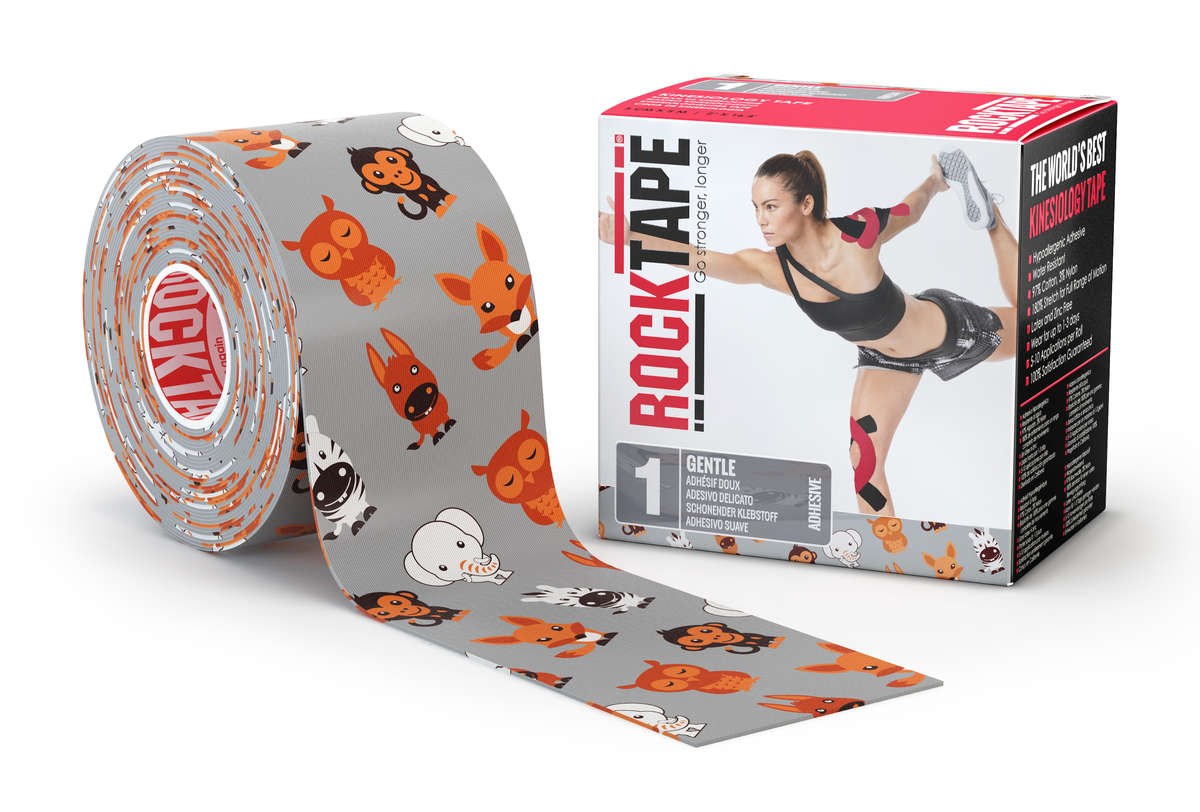 RockTape RX Hassas Hayvanlar Alemi Desenli 5 m