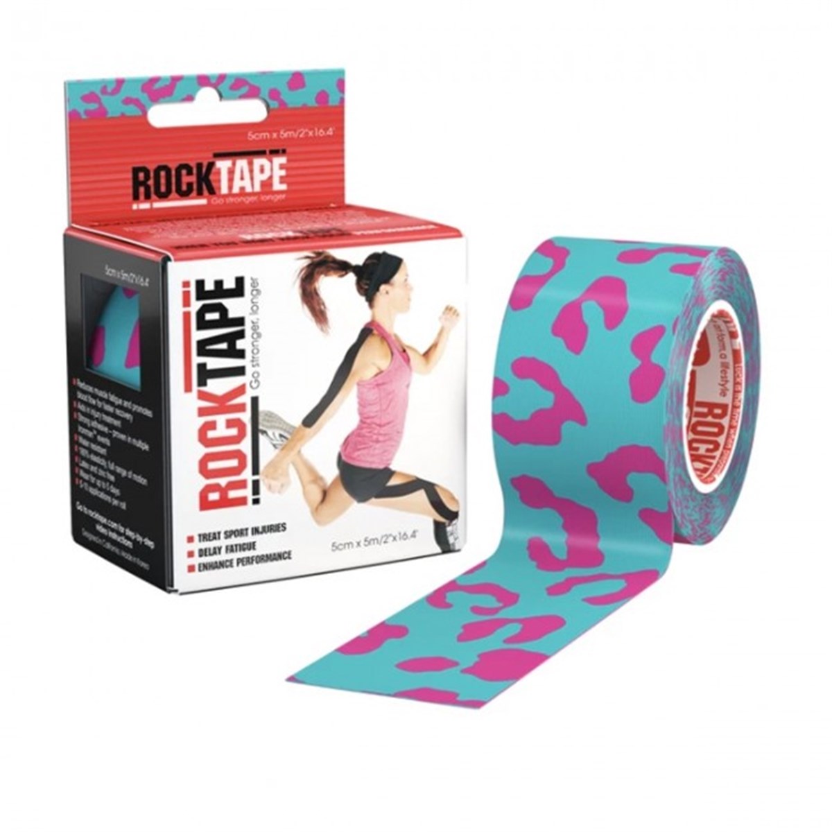 RockTape Standart Miamikatz Desenli 5 m
