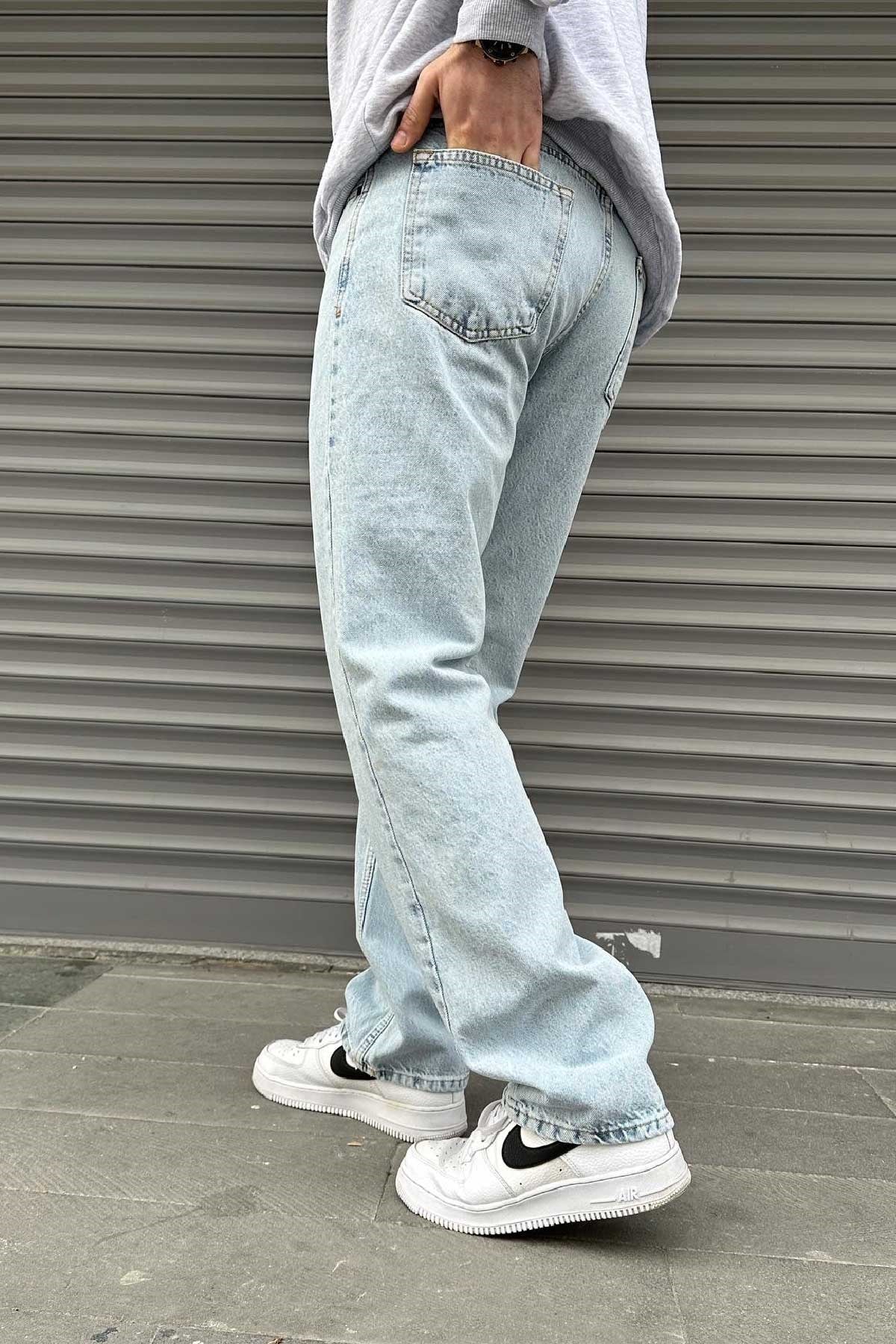 Açık Mavi Baggy Jean 