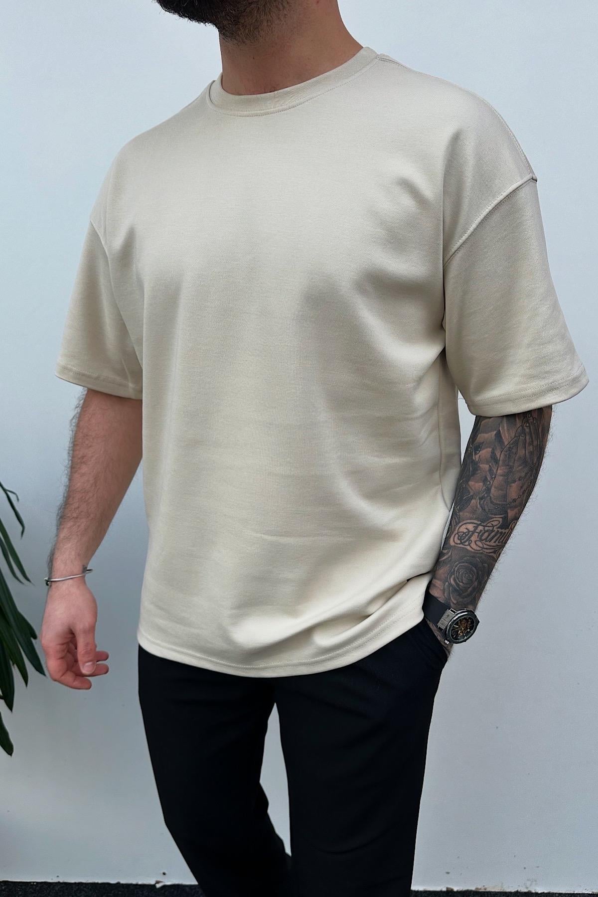 Bej Basic Tshirt