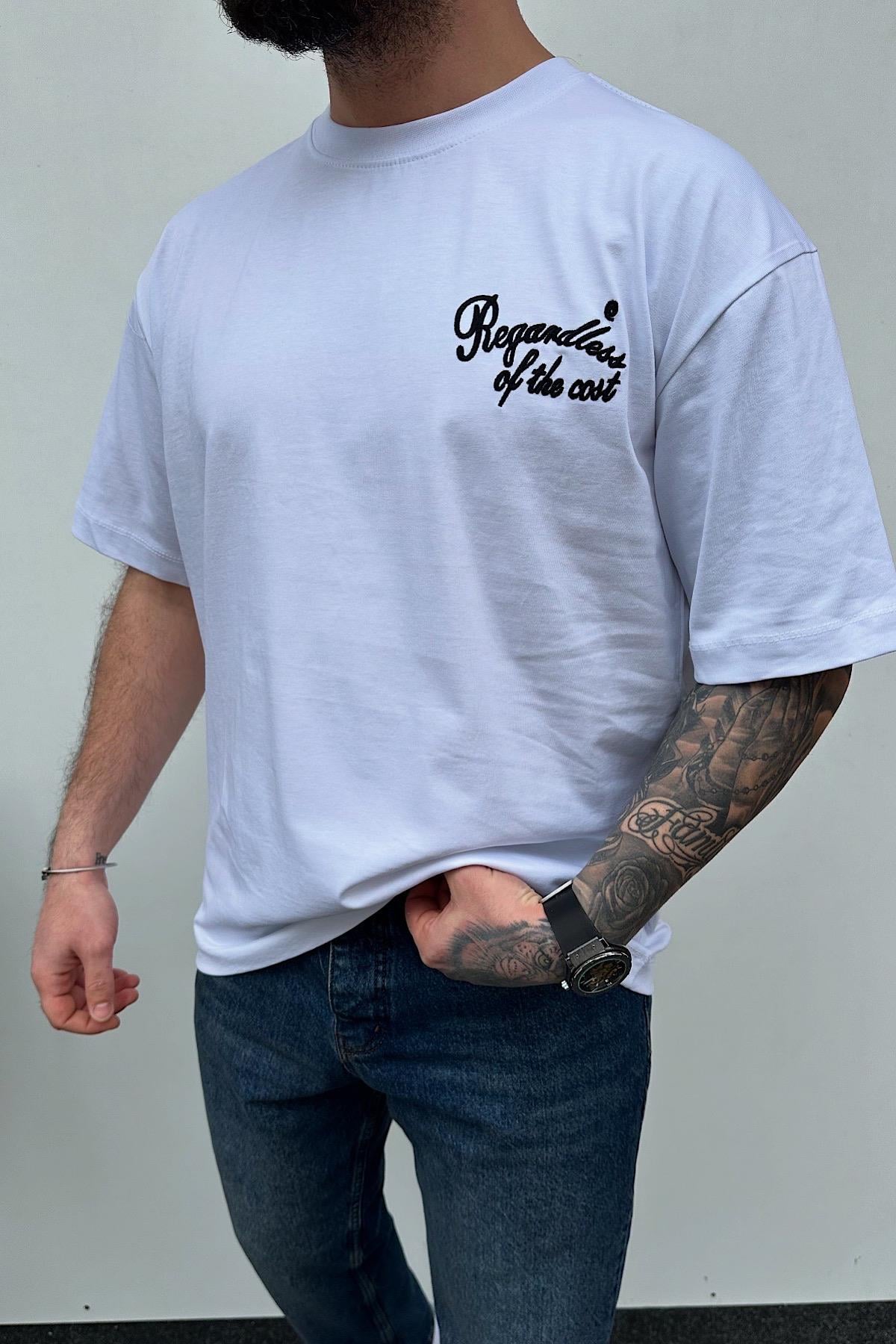 Beyaz Regardless Of The Cost T-Shirt
