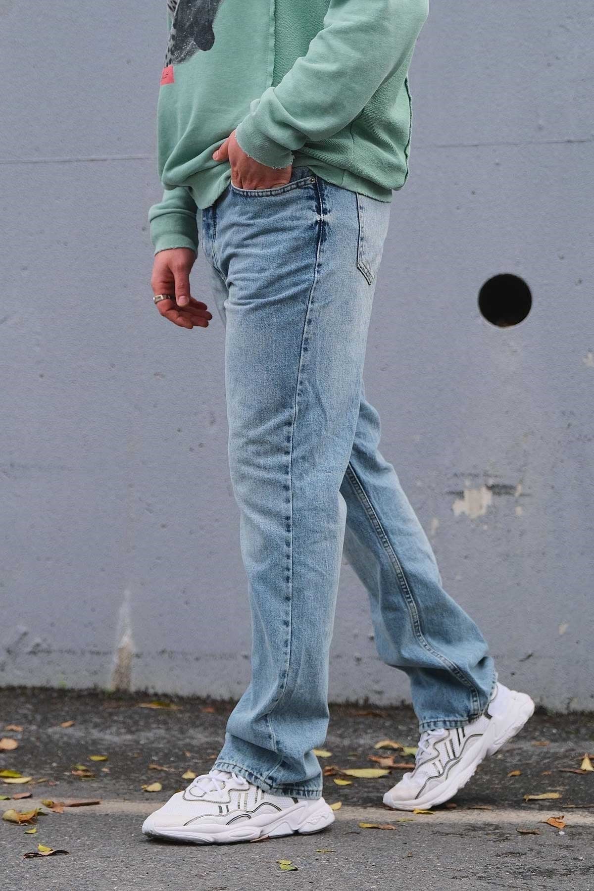 Boyfriend Açık Mavi Jean