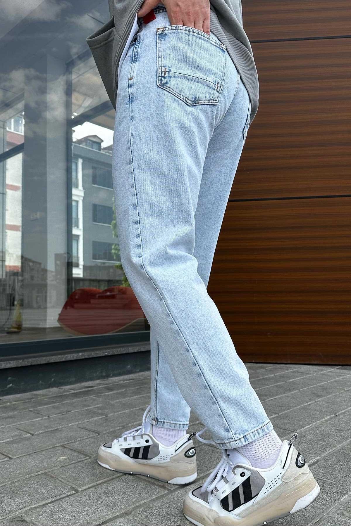 Buz Mavisi Boyfriend Jean 