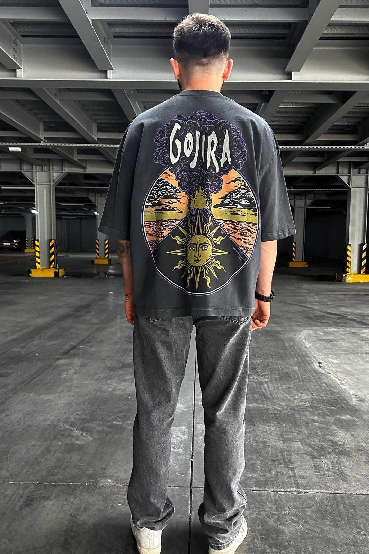 Gojra Yıkamalı T-shirt