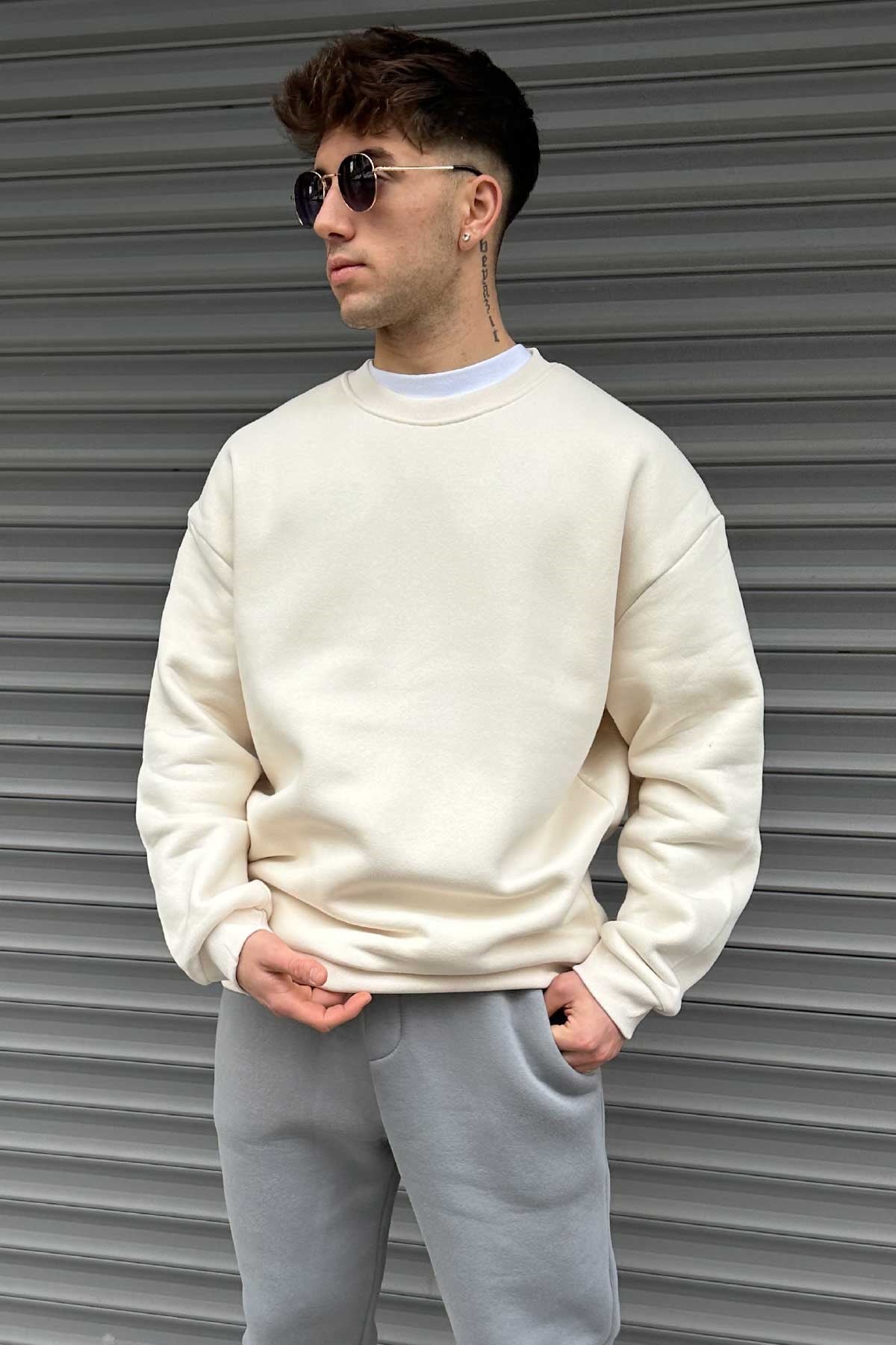 Krem Basic Sweatshirt