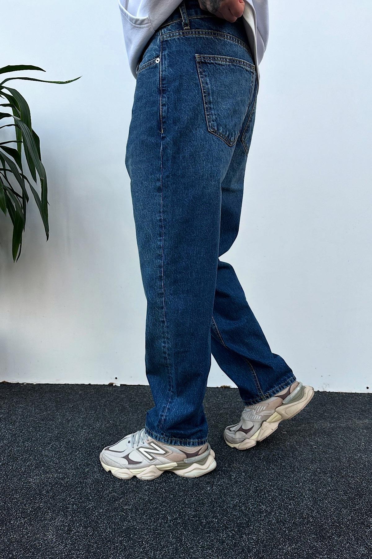 Mavi Baggy Pantolon