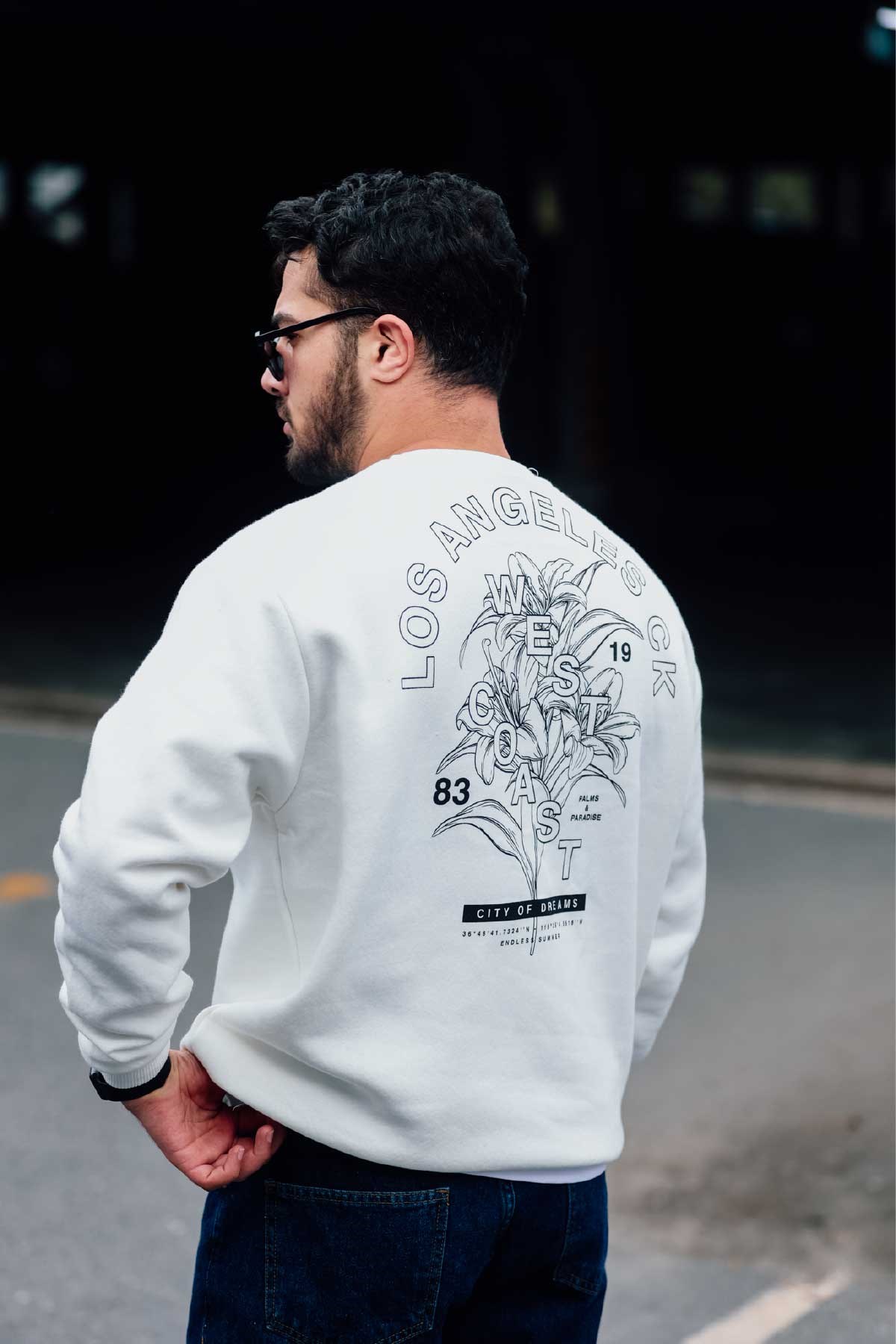 Oversize Crısıs Yıkamalı Sweatshirt