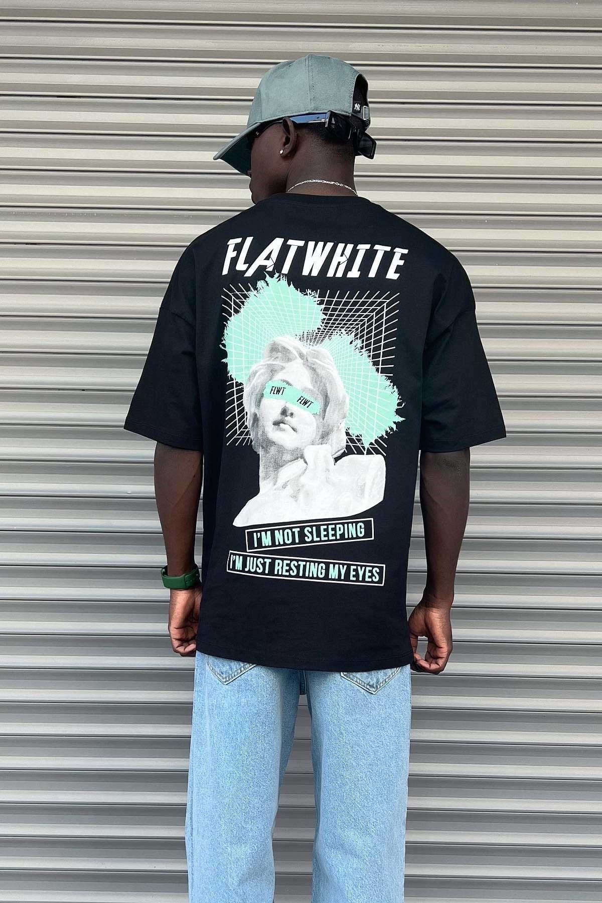 Oversize Flat White T-Shirt