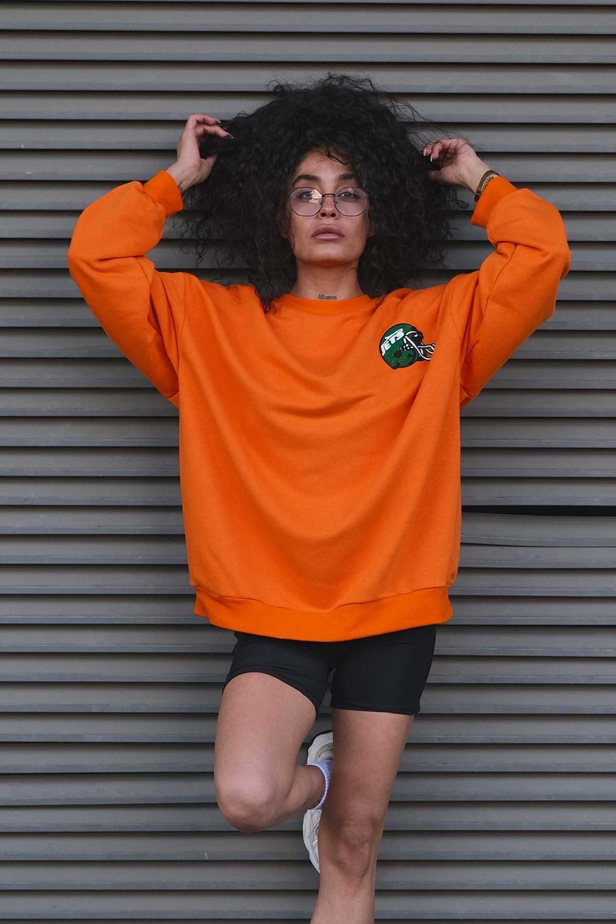 Oversize Jets Sweatshirt