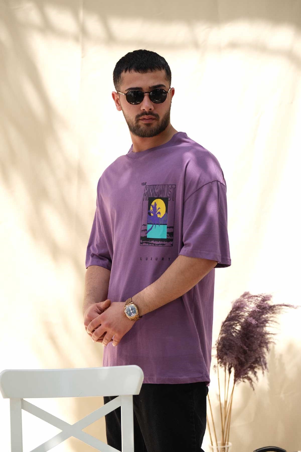 Oversize Mor Minimalist 