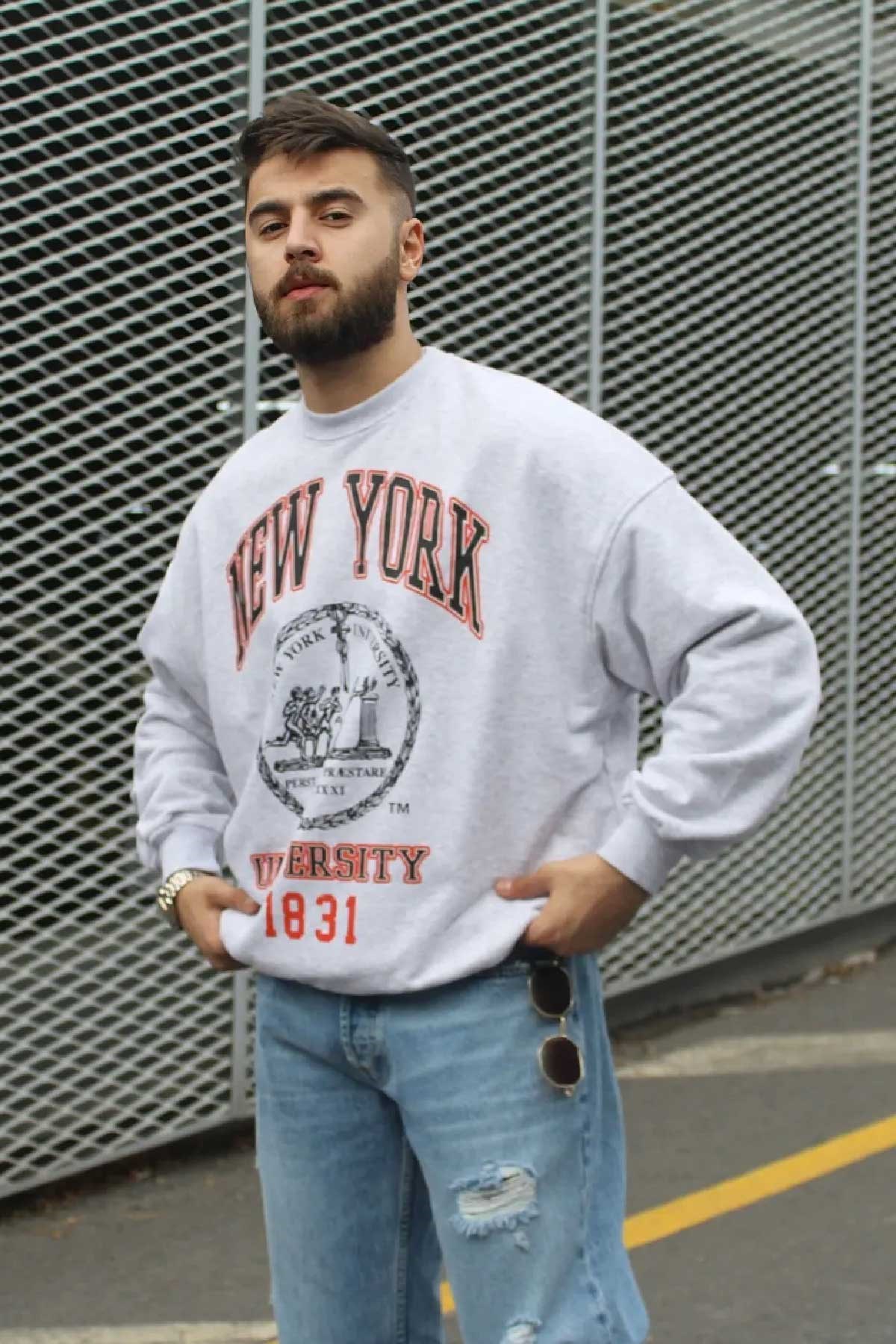 Oversize New York Sweatshirt