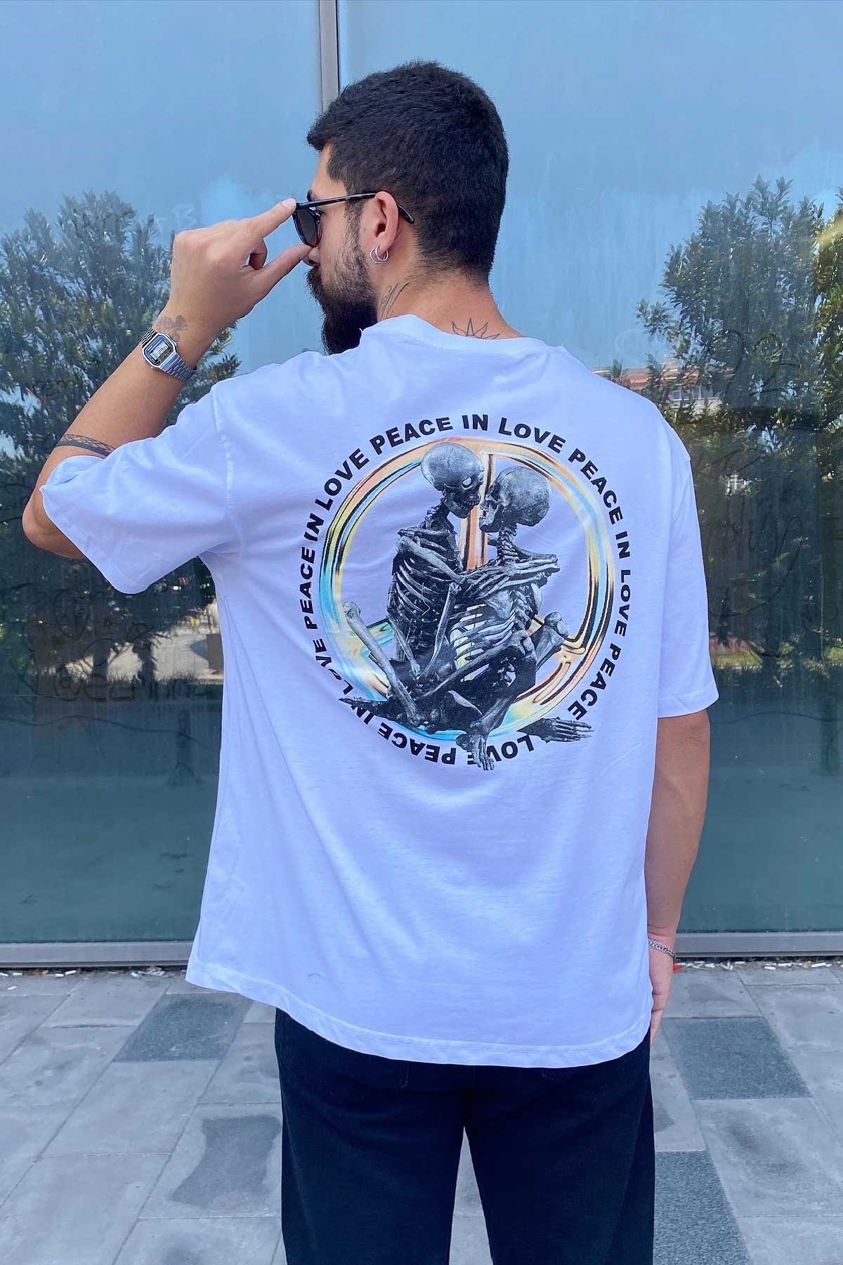 Oversize Peace In Love T-Shirt