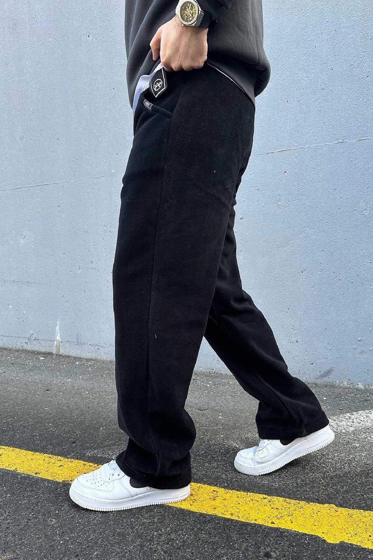 Polar Baggy Siyah Eşofman 