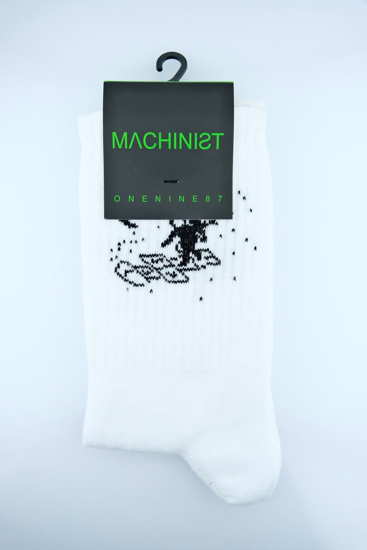 Sek Sek Figür Çorap Beyaz