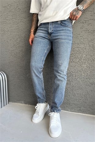 Açık Mavi Regular Pantolon 
