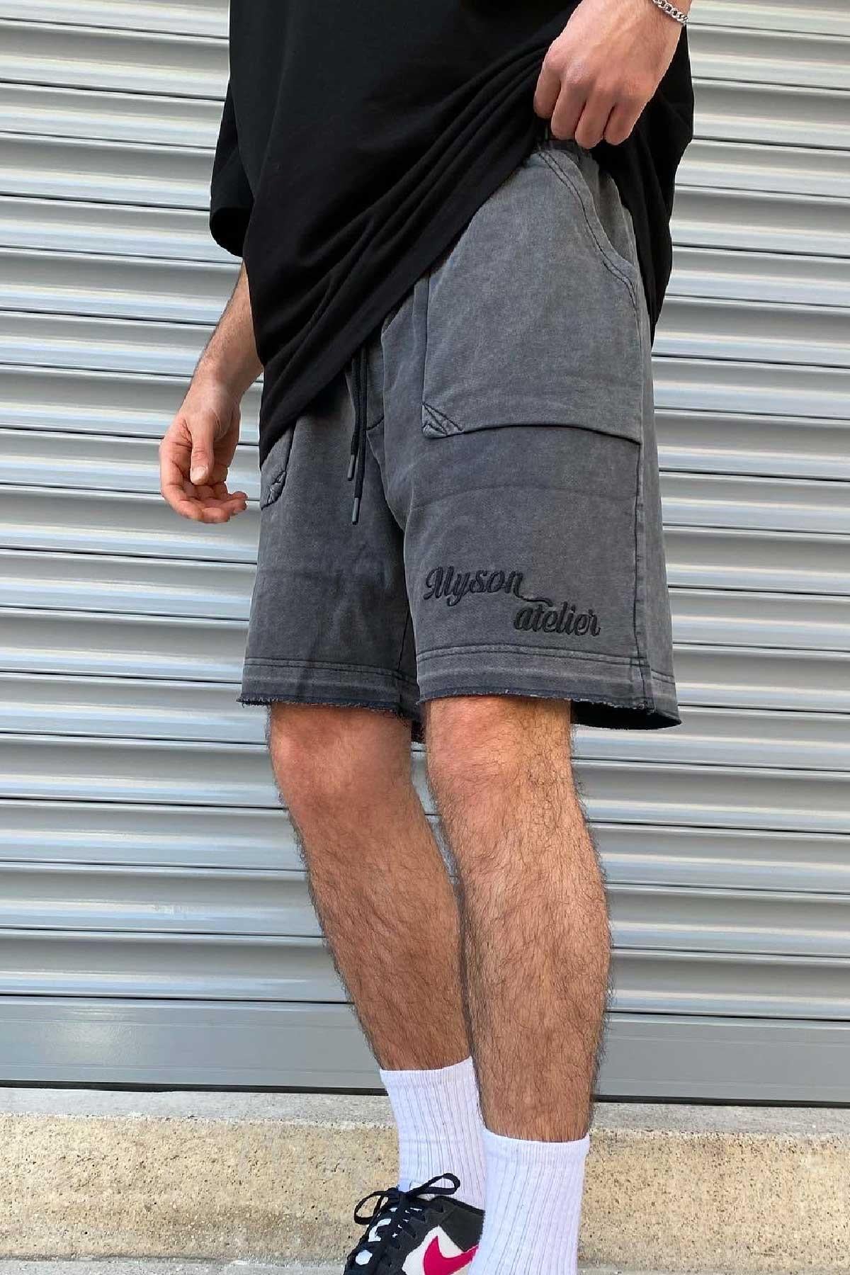 Acid Wash Şort