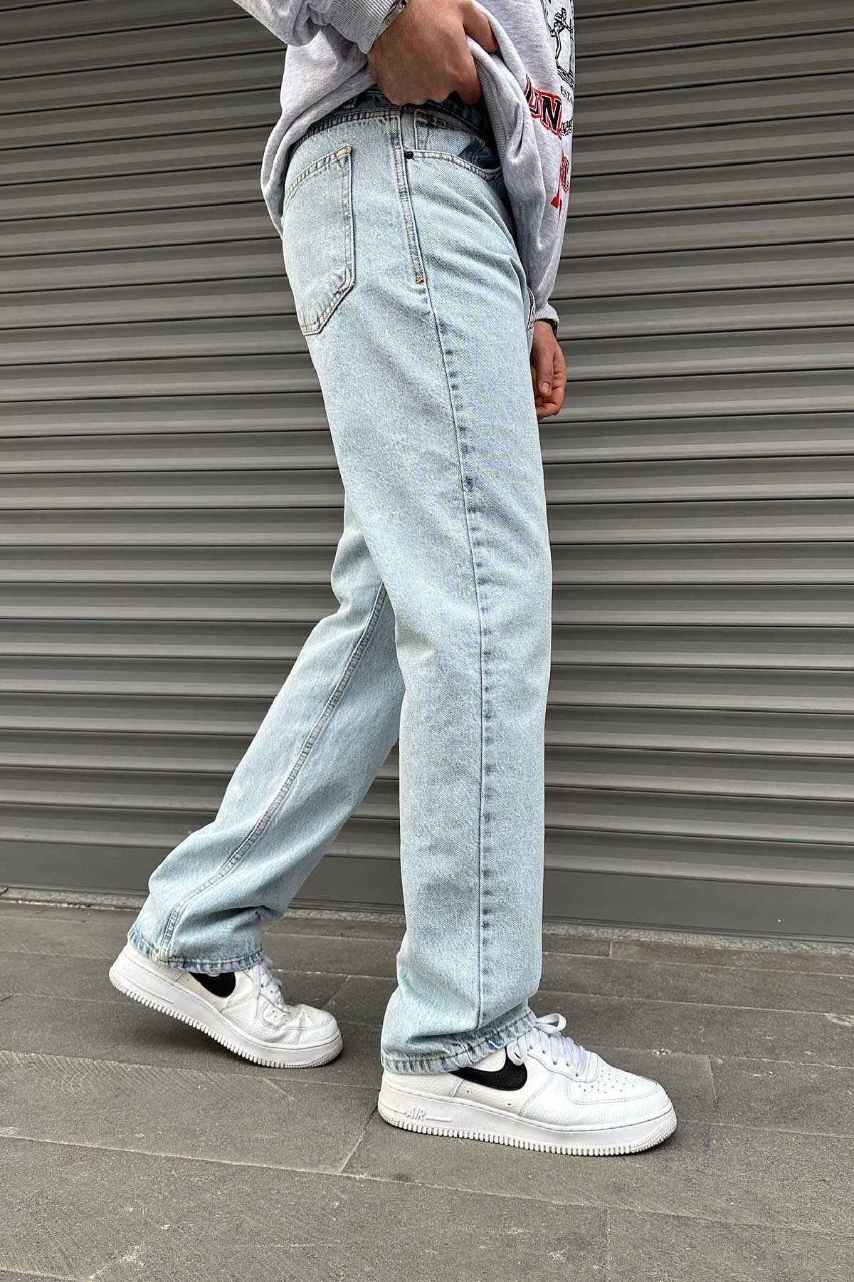 Açık Mavi Baggy Jean 