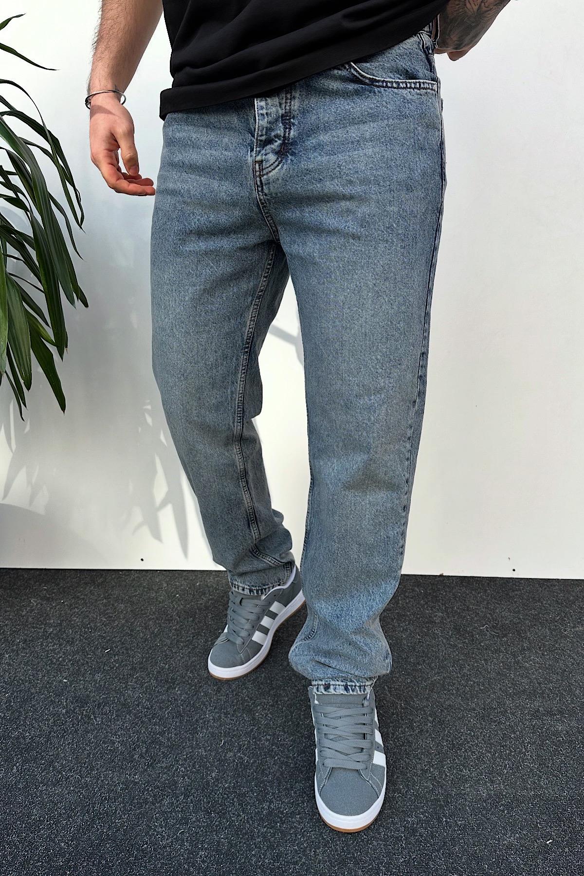 Açık Mavi Baggy Jean