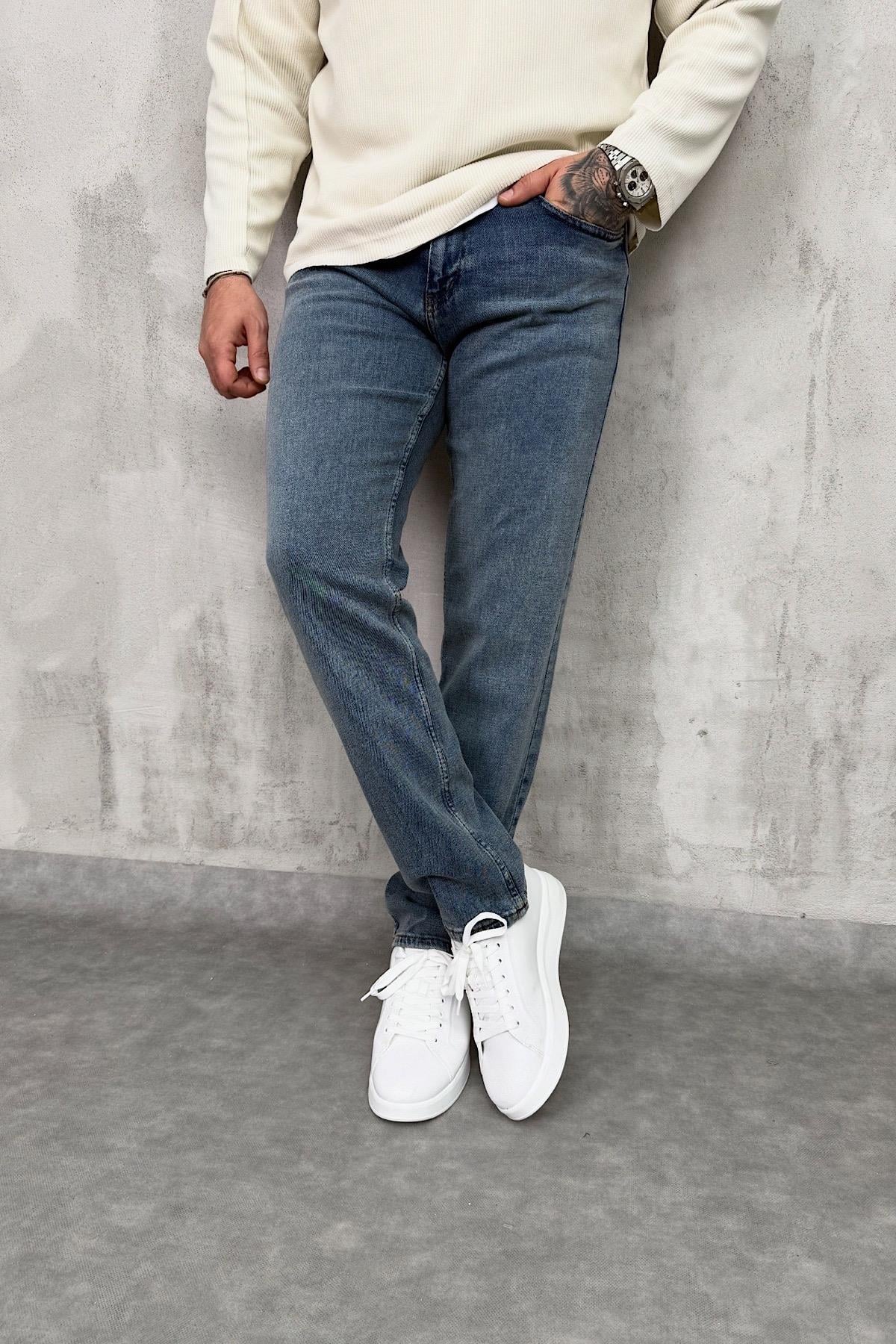 Açık Mavi Basic Regular Jean