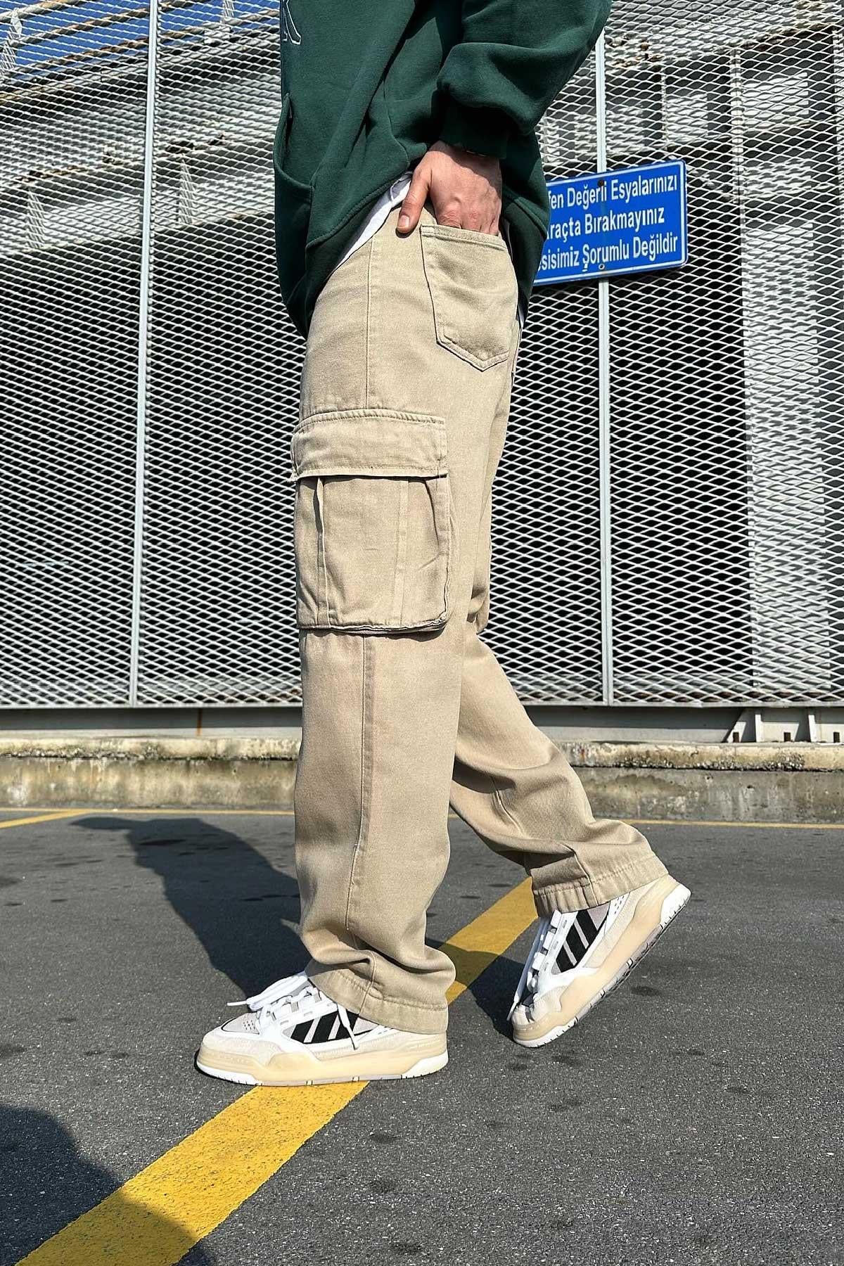 Açık Yeşil Kago Pantolon 