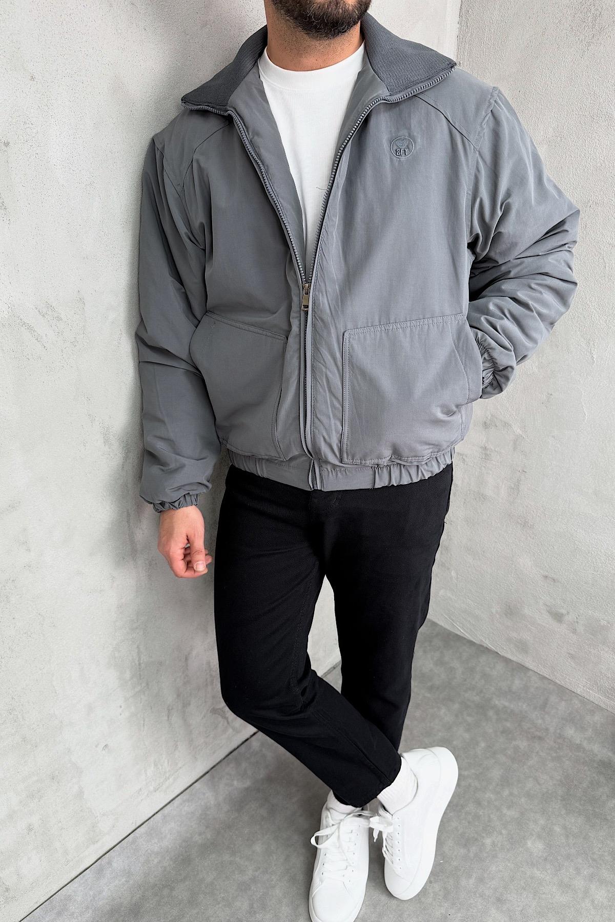Antrasit Mevsimlik Ceket