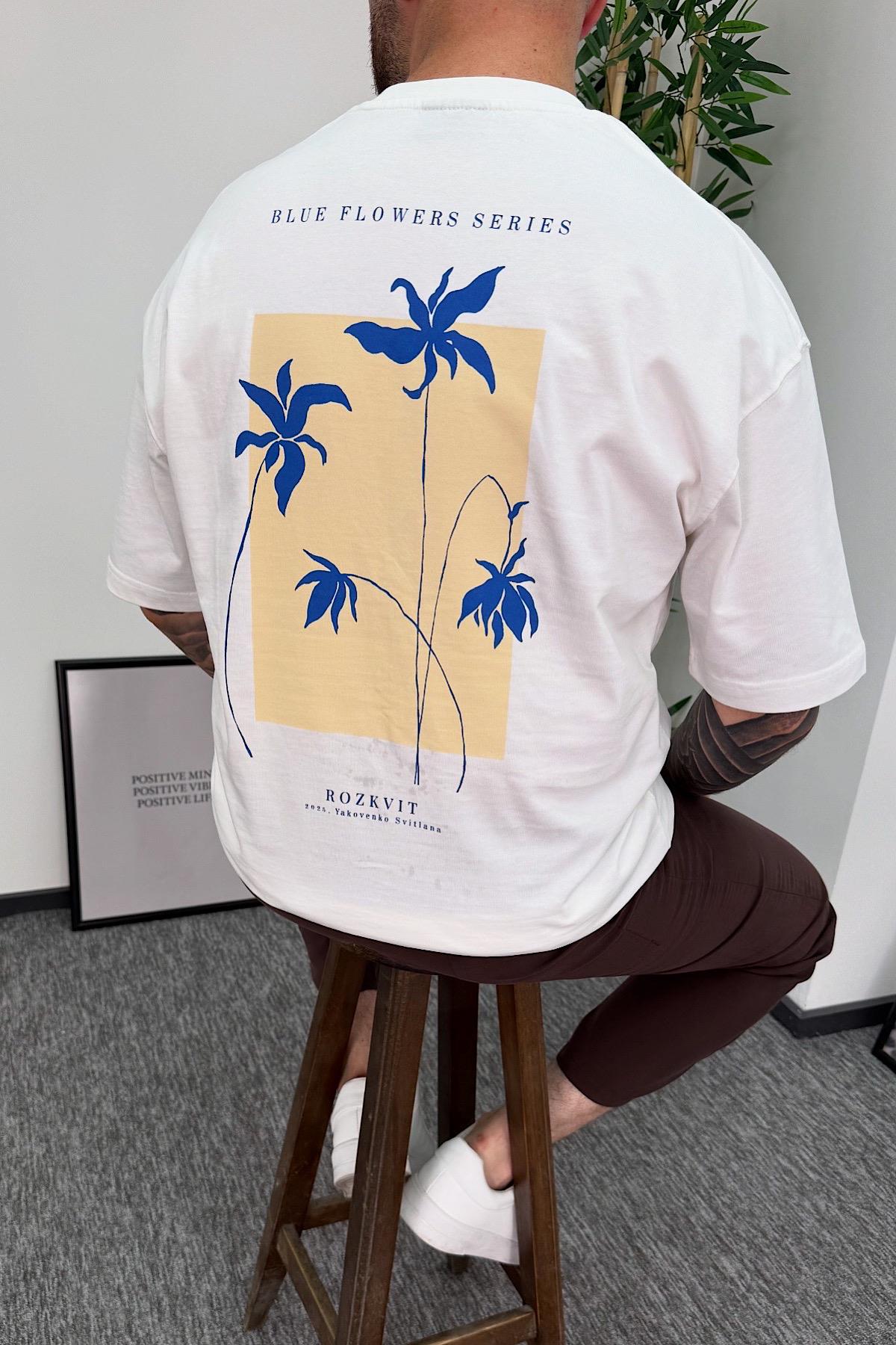 Beyaz Baskılı T-Shirt