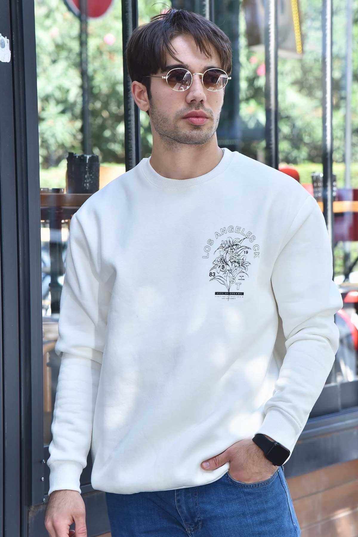 Bol Kalıp Los Angeles Sweatshirt