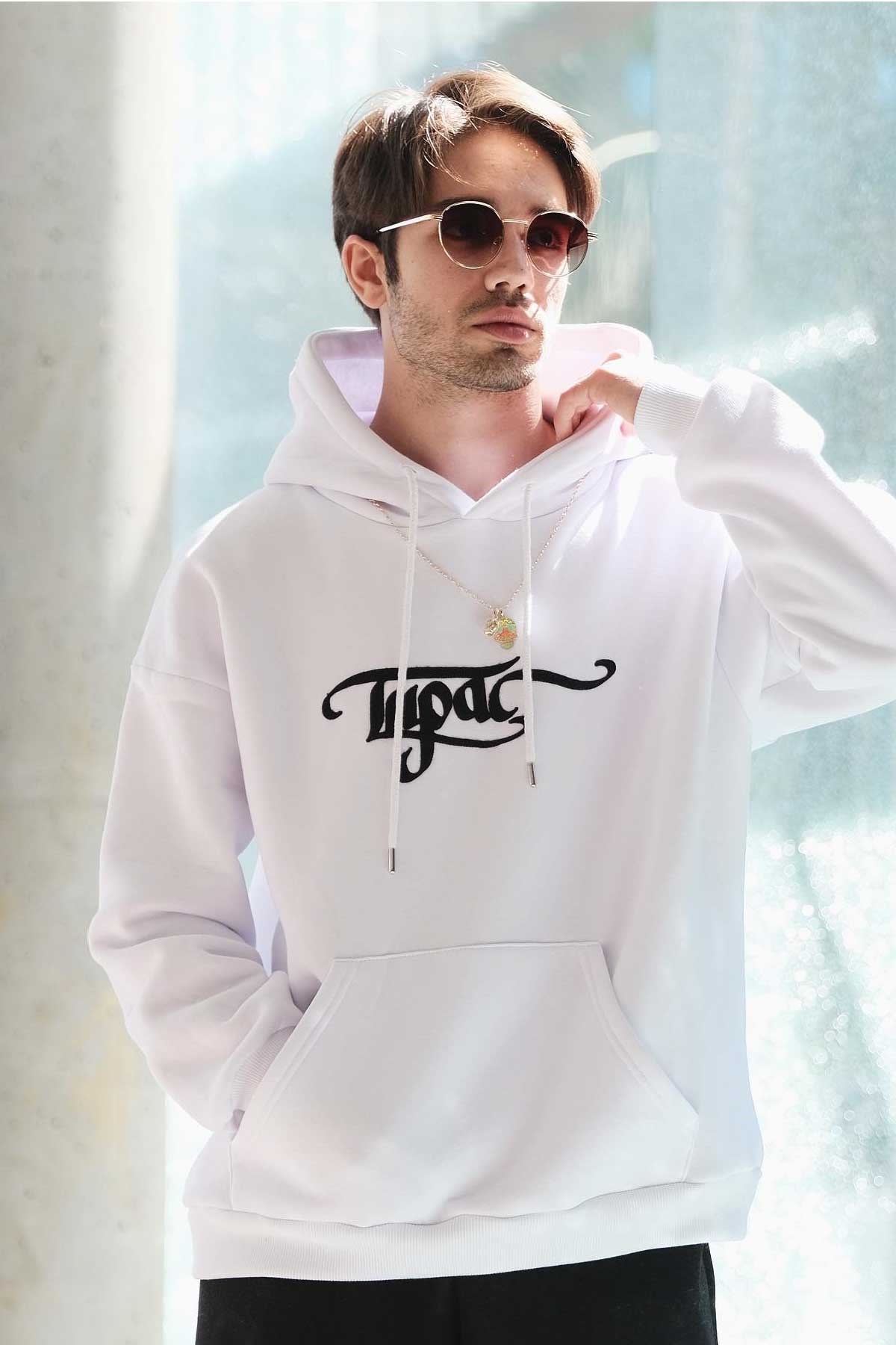 Bol Kalıp Tupac Sweatshirt