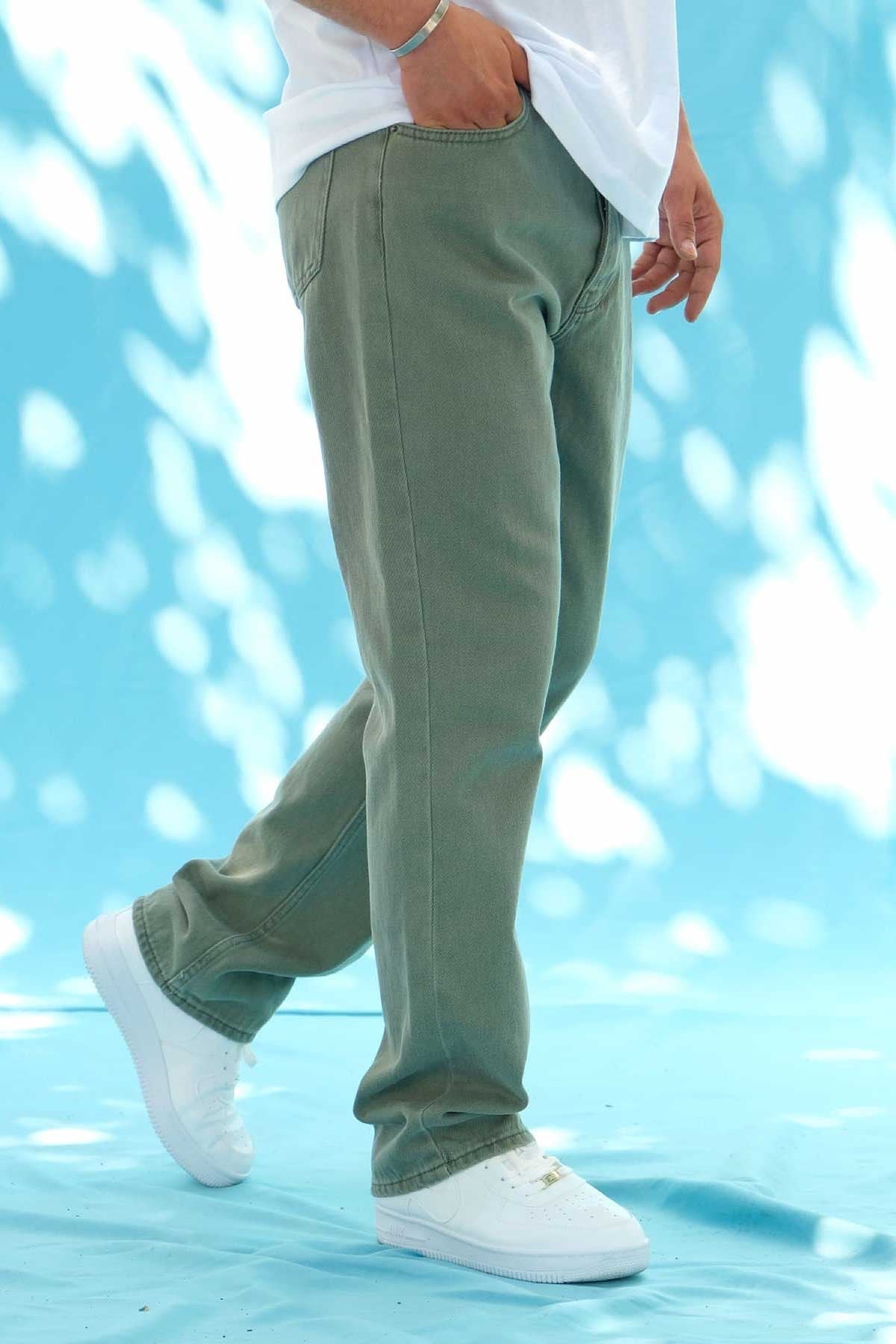 Boyfriend Yeşil Jean