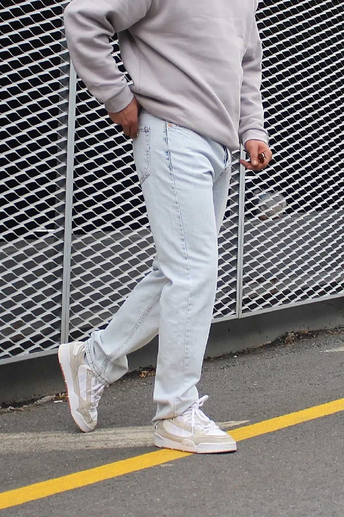 Buz Mavisi Baggy Jean