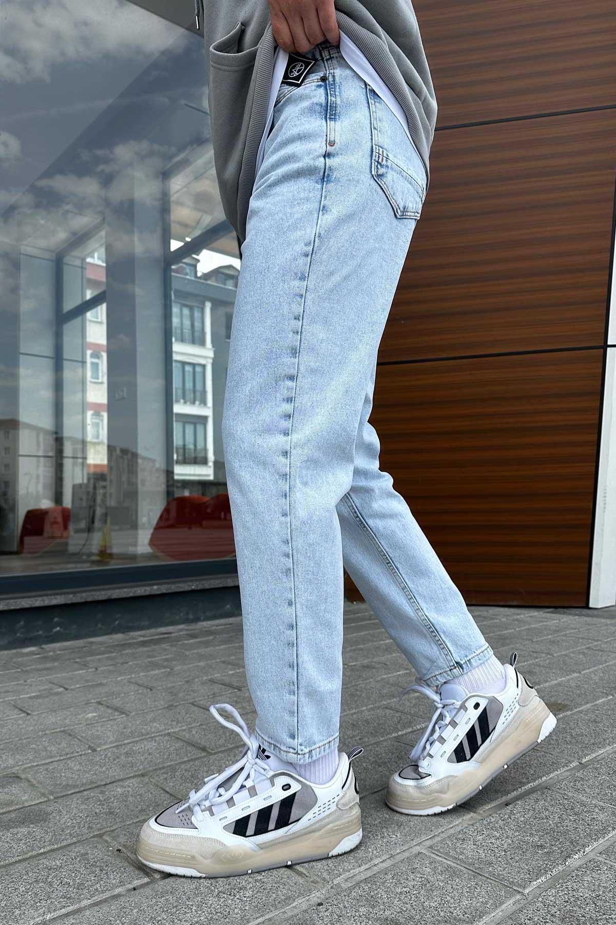 Buz Mavisi Boyfriend Jean 