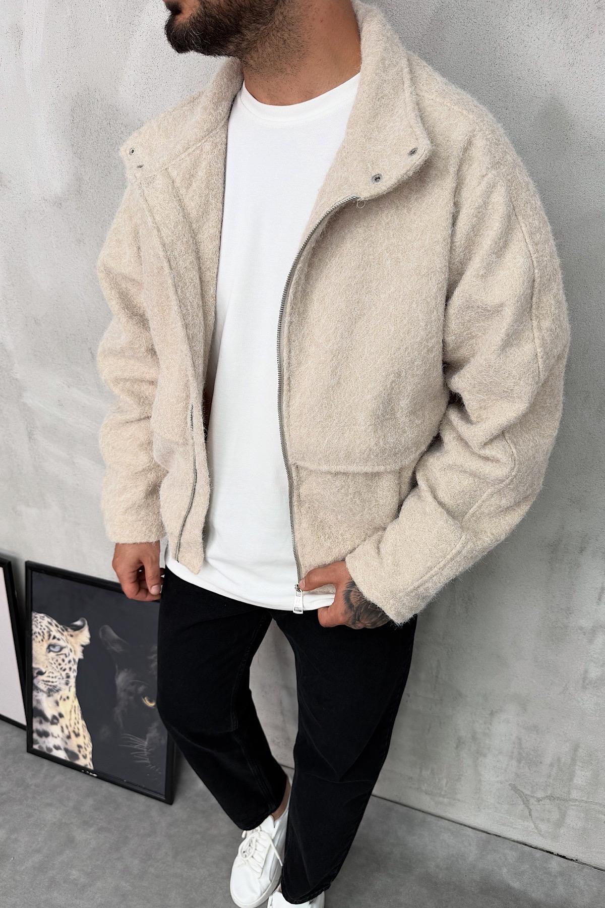 Kırçıllı Bej Ceket