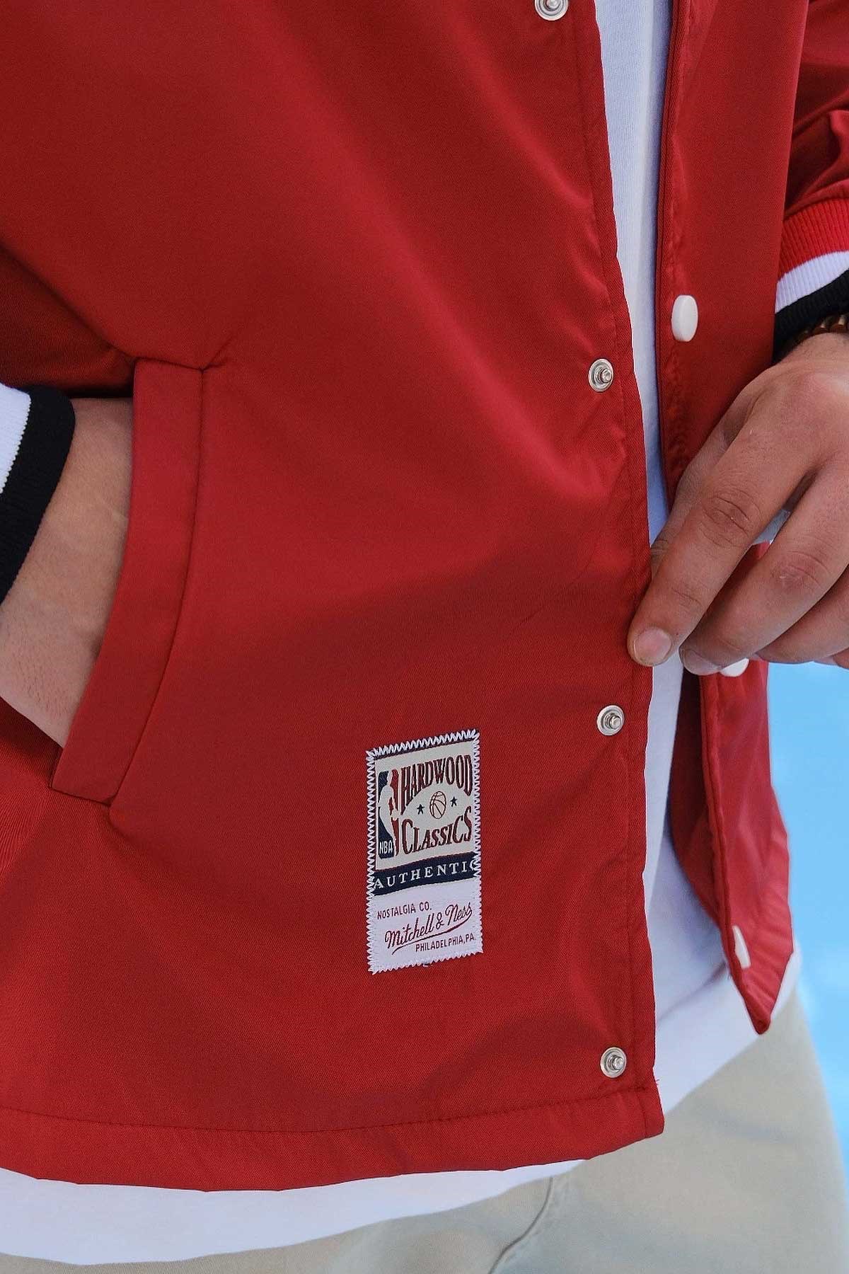 Mevsimlik Bulls Kırmızı Ceket