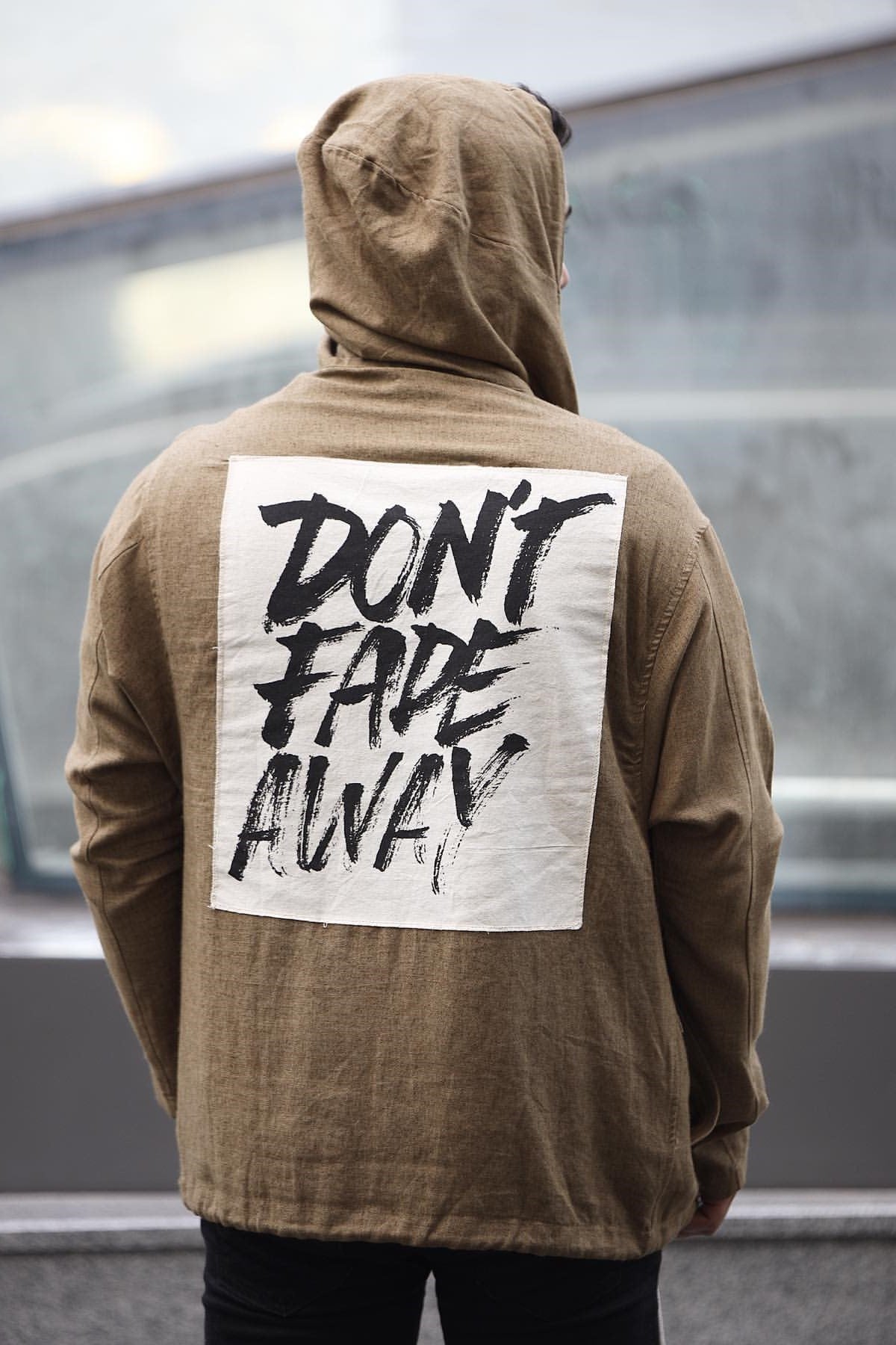 Mevsimlik Fermuarlı Kapüşonlu Sweatshirt Kahve